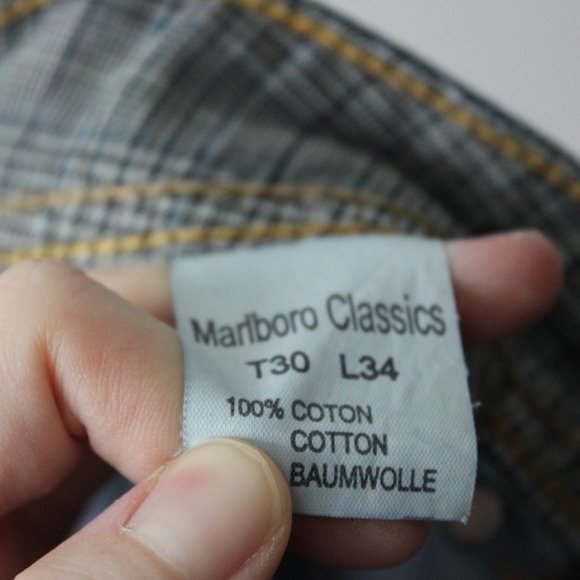 Marlboro Classics Blue Jeans Size 30x34 - Picture 8 of 9